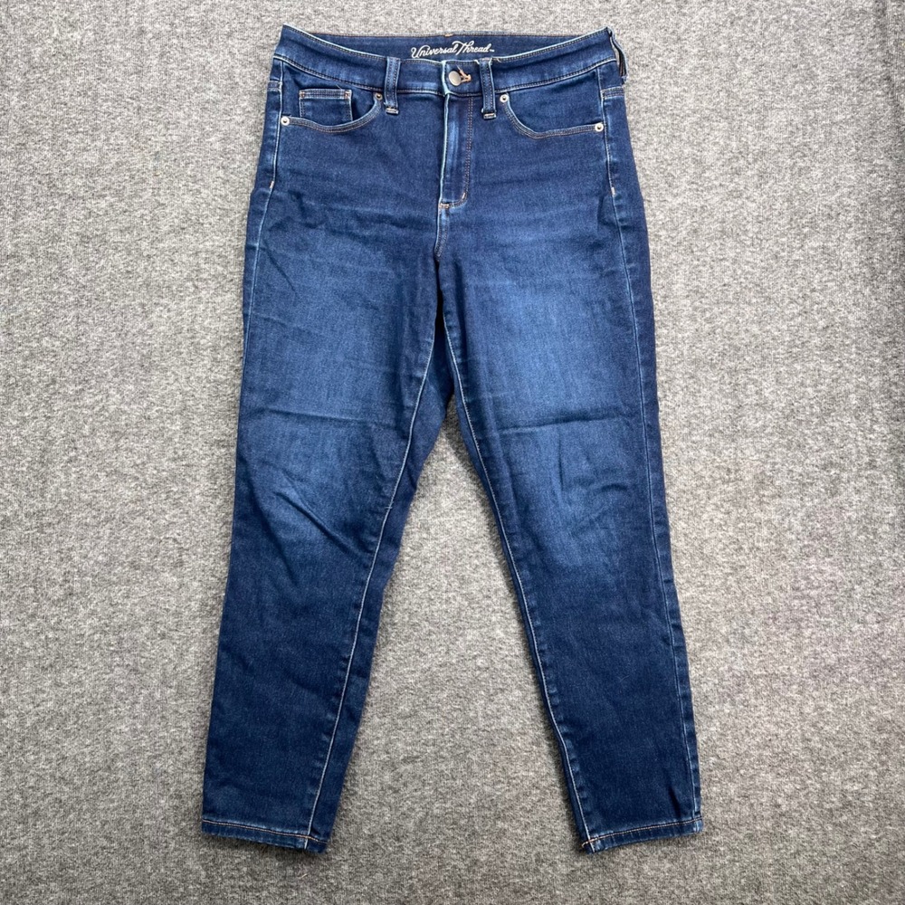 Universal Thread Womens High Rise Skinny Jeans Dark Wash Denim Indigo